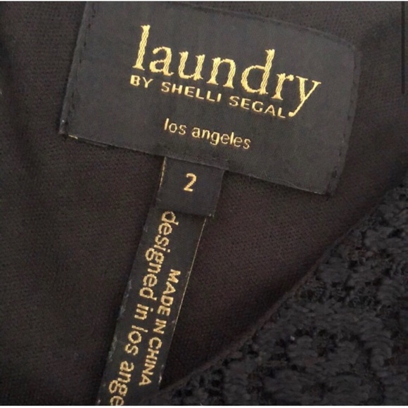 Laundry 🖤 By Shelli Segal Lace Dress - Picture 8 of 9